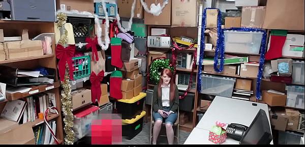 trendsCute Redhead Shoplifter Fucked Softly on Christmas